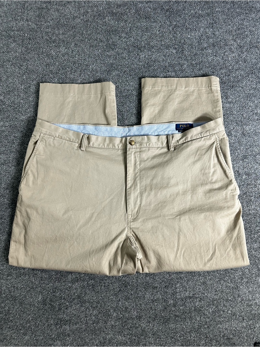 Polo by Ralph Lauren Men's Tan Cotton Chino Pants